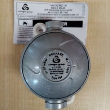 Cavagna Group 37mb Inline Propane Gas Regulator Type 754 m,1.5 kg/h 7514900101 CARAVAN MOTORHOME SC104H